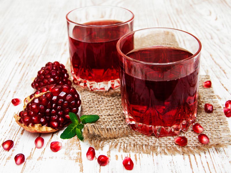 اب انار برای دفع سنگ کلیه